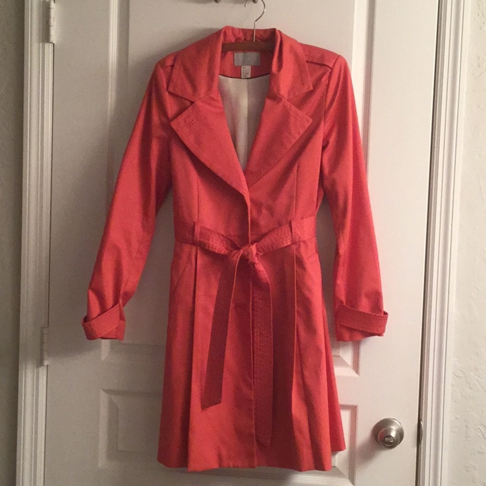 H&M Pink Trench Coat